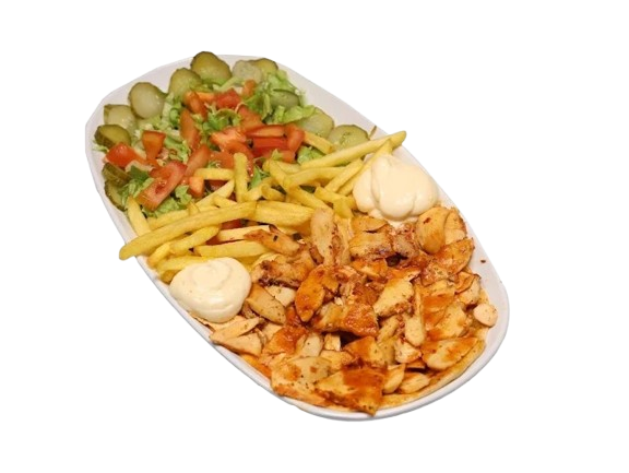 Bacosos tavuk döner servis tabağı